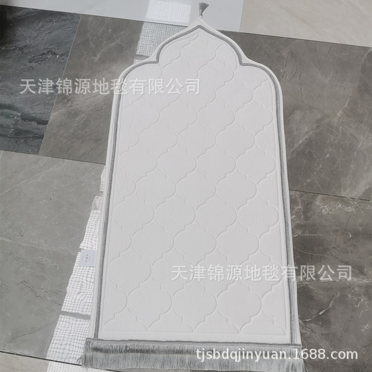 Cross border Amazon Bow Worship household Hui Prayer thickening Flannel prayer mat Prayer mat