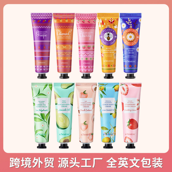KORMESIC Philippine cross-border fruit moisturizing hand cream…