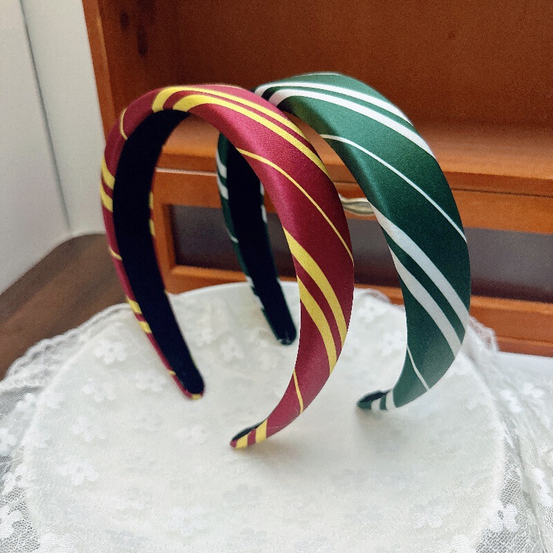 Harry Potter Headband Hogwarts Headband Gryffindor Hair Accessories Autumn and Winter High-End Headband for Women