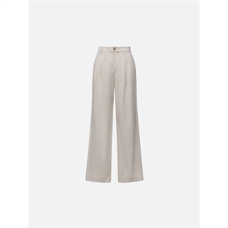 Y Ying Women's Jeans Old Money Style Cotton-Linen Straight Wide-Leg Pants 2026 New Model J610A Y Ying Women's Jeans Old Money Style Cotton-Linen Straight Wide-Leg Pants 2026 New Model J610A