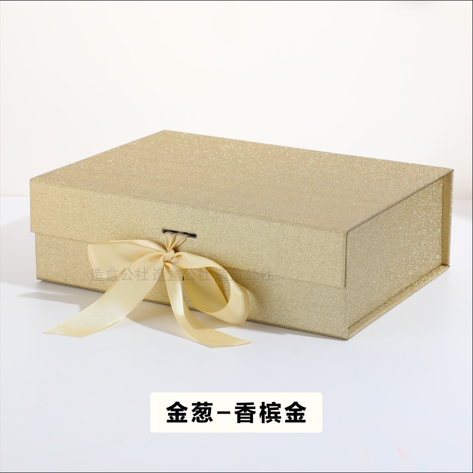 Caja plegable transfronteriza de una pieza Caja de regalo de embalaje de joyería Caja de regalo de lujo Caja de regalo de vacaciones Caja de regalo al por mayor image 7