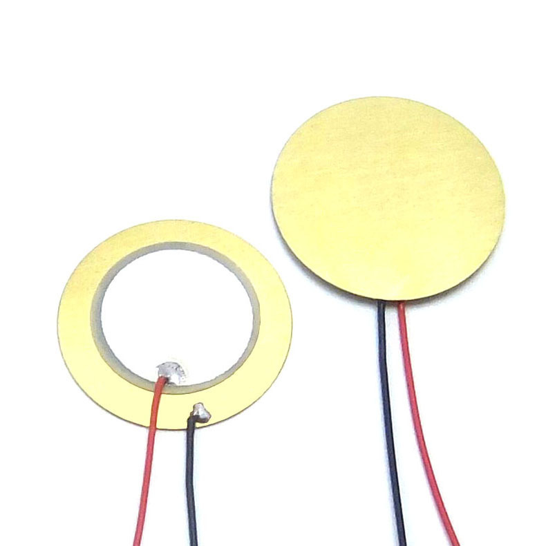 ブザーシート 27MMTL 銅シート溶接ワイヤー圧電セラミックブザーシート大音量パッシブ二極ハイキングブザー|undefined