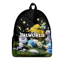 跨境新品幻兽帕鲁游戏周边学生书包学院双肩包 Palworld 背包