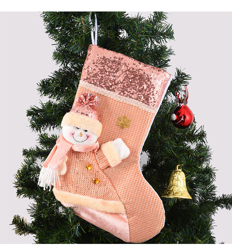 Christmas Cute Cartoon Cloth Party Hanging Ornaments display picture 1