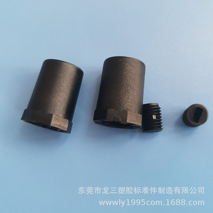Longsan Manufacturer Supplies European Standard Inner Floss Buckle M10 Lock Thread Fixer Outer Hexagonal Thread Buckle Anti-Pull Thread Buckle