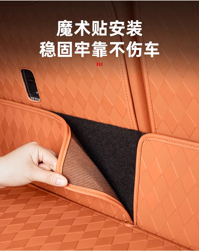 Suitable for the New Aito M7/M8 Five- and Six-Seater Models, Full-Coverage Trunk Mat, Interior Decoration Accessories