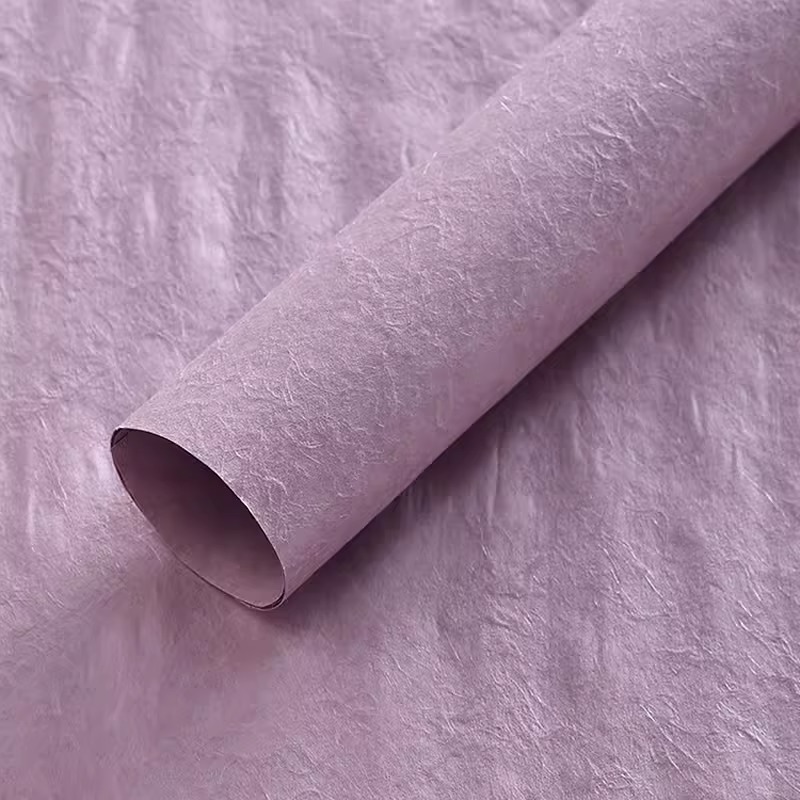 Papel de embalaje de flores teñidas de hierba amor eterno serie de paquetes de flores sólidas textura de papel Dongba floral papel de embalaje de flores