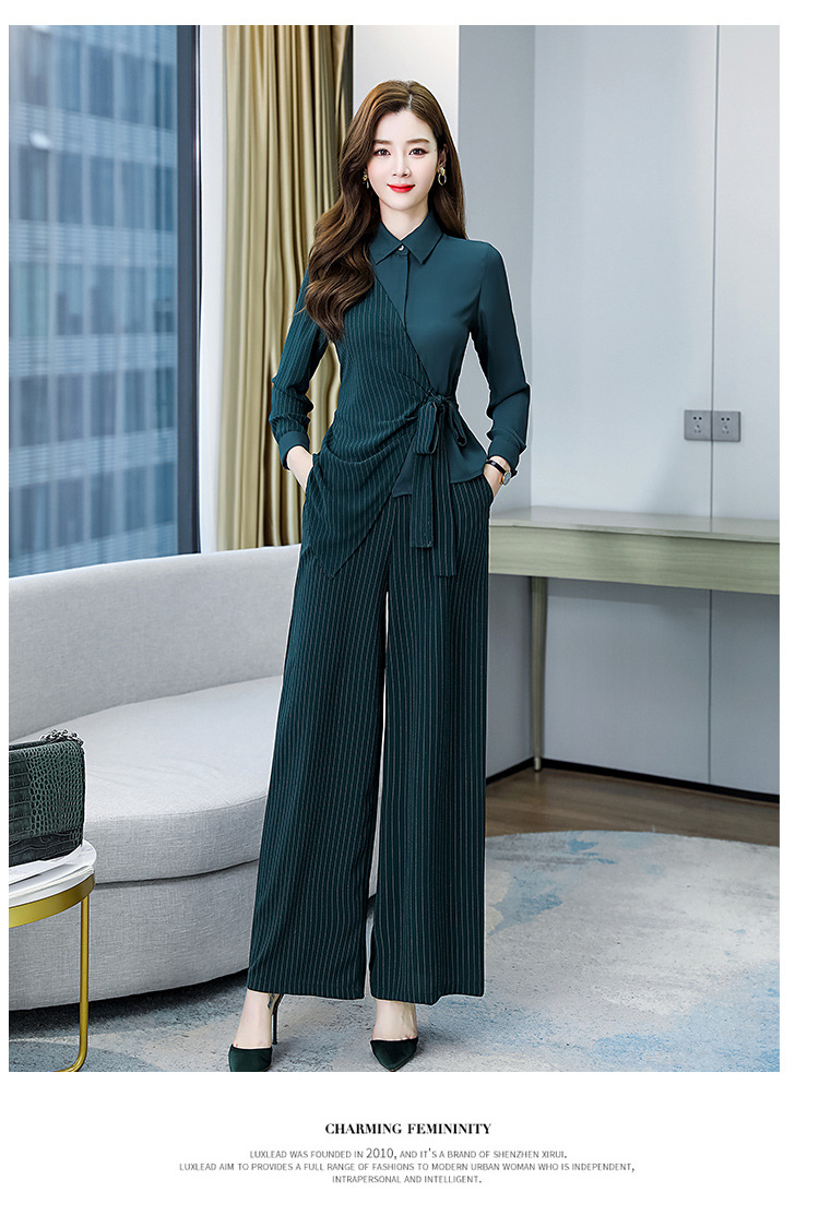 C9761 1490K ĐỒ BỘ NỮ HANTDC CẢ BỘ 2 MÓN MÙA XUÂN THU ĐÔNG HỌA TIẾT HOA TRÔNG TRẺ HƠN TUỔI THỜI TRANG NỮ ĐỒ CÔNG SỞ G04 SẢN PHẨM MỚI