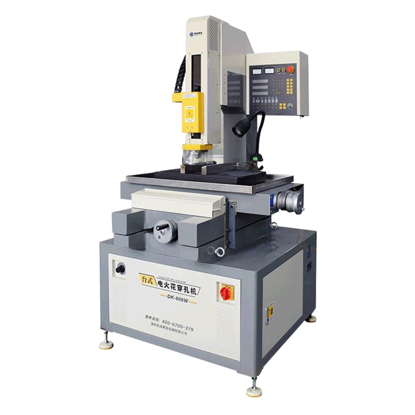Máquina de perforación EDM Xincheng DK-806W, máquina perforadora de escritorio de profundidad fija de carburo CNC