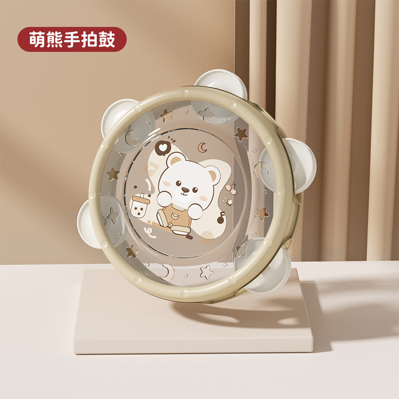 【귀여운 곰】드럼을 치는 손