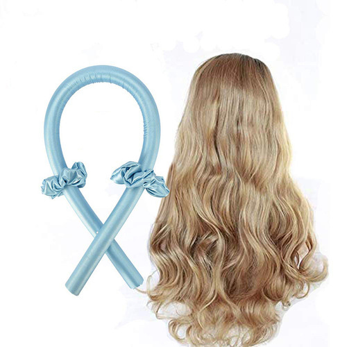 Amazon Best Selling Lazy Curling Iron, No Heat Sponge Foam Curler, Sleep Curling Big Wave Curling Band Set