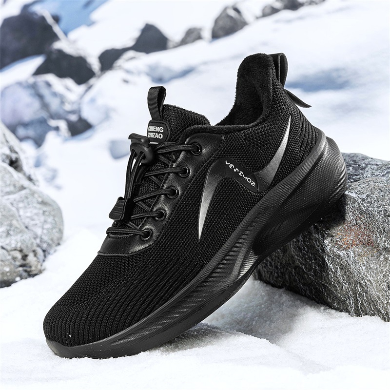 Zapatos de invierno para ancianos, zapatos antideslizantes para mujeres y terciopelo, zapatos de vibración magnética para madres, zapatos de algodón, zapatos de masaje de pulso eléctrico image 4
