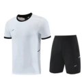 ND08 White Shorts Set