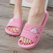 防滑软底防臭浴室塑料女拖鞋居家室内卫生间凉拖家用批发洗澡老式