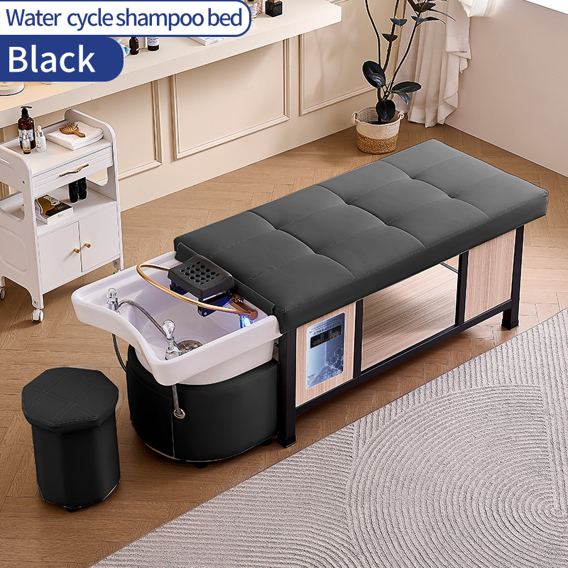 Cerámica cuenca - grafito negro + ciclo de agua