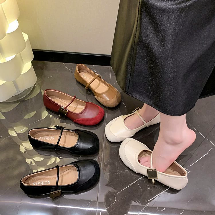 Metal loafers, footwear for leather shoes, 2024 years, Korean style