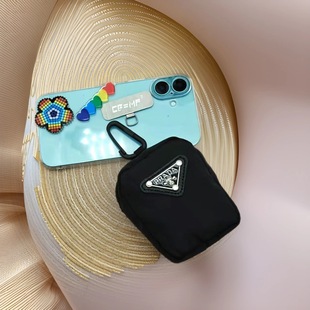 Trendy New Dopamine Travel Colorful Mini Bag Cute Smiley Face Coin Purse with Handle Strap Earphone Case Internet Celebrity