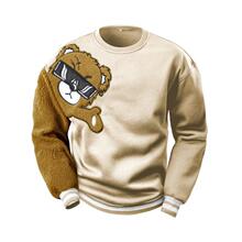 C 36340 Digital Print Crew Neck Hoodie ����ӡ��Բ�����¿羳