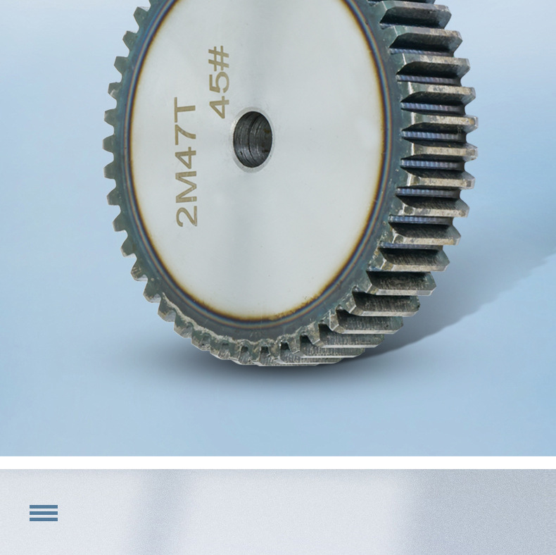 2-Modulus Spur Gear with Process Holes, Mechanical Transmission Parts, High-Precision Transmission Gears, Manufacturer Supply, In-Stock Wholesale