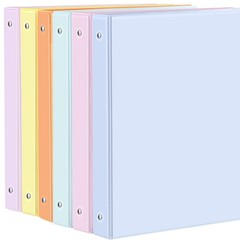 メーカー卸売りカスタムA4/レターsizeファイル三穴バインダークリップpp/pvcポケット付き透明スパン