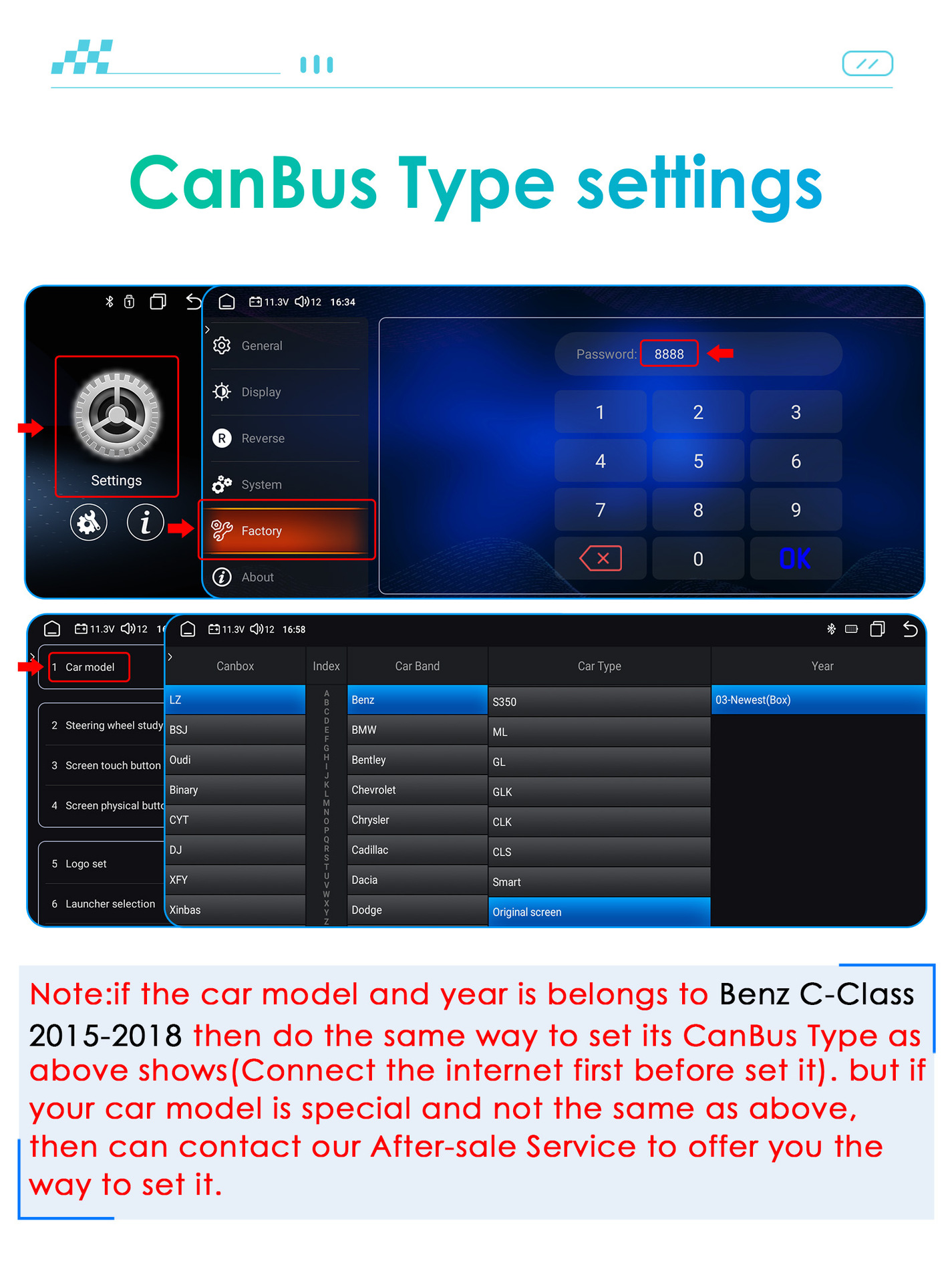 Suitable for 15-18 Mercedes Benz mercedes benz c class W205 X253 Android HD large screen navigator