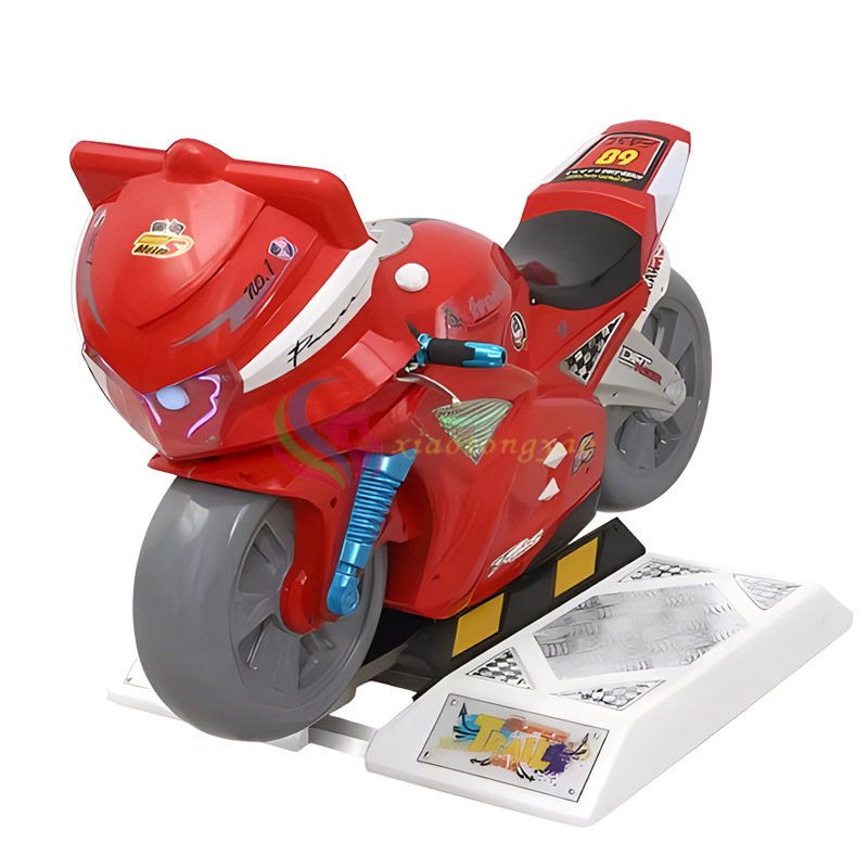 2024新款儿童游戏机投币大型商用玩具赛车摩托车3d互动室内游艺机