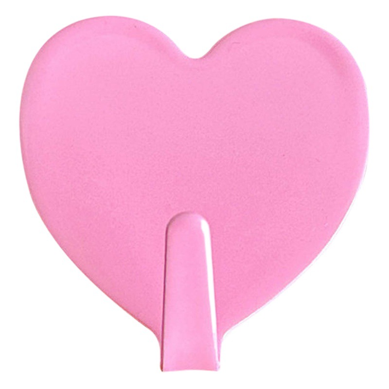 Corea del Sur ins lindo gancho de amor Rosa simple amor creativo gancho pegajoso gancho de acero inoxidable sin costura gancho decorativo