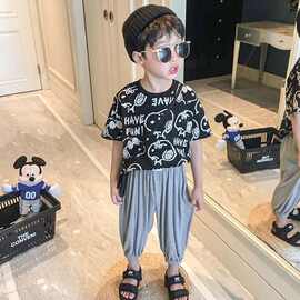 儿童莫代尔防蚊裤2026夏季薄款男女童灯笼裤宝宝休闲裤防晒长裤潮