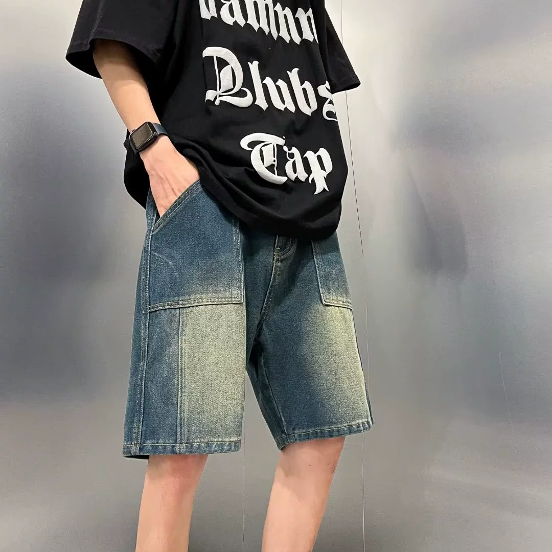 Вдрыз denim юбка, летние трендовые шорты, модные весенние брюки, корейский стиль, оверсайз