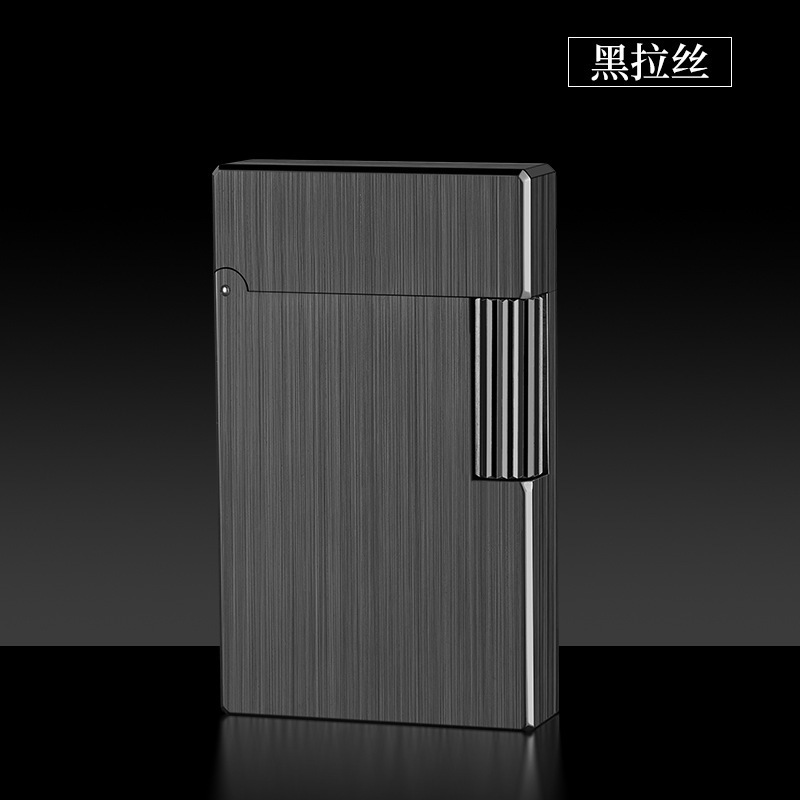 幸運達灯油ライターR10純銅製サイドスライドクリアサウンドライトプレートメンズライター人気商品|undefined