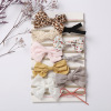 Brand children's hair accessory, set with bow, nylon headband, jewelry, European style, simple and elegant design