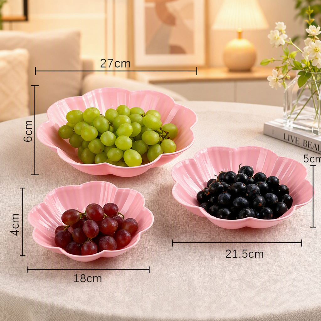 High-Appearance Fruit Plate, Trendy Living Room Coffee Table Snack Tray, Wholesale for Hotels and Guesthouses, Minimum Order of 1 Yuan, in Stock