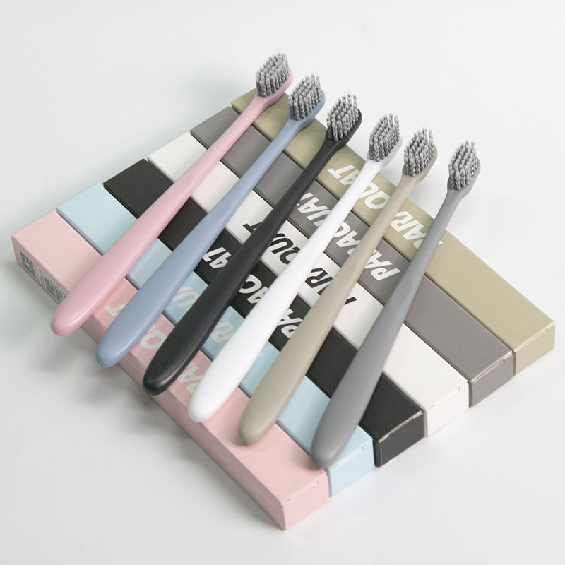 toothbrush Independent packing Japanese lovers Small head toothbrush adult Soft fur toothbrush Simplicity Spiral Manufactor gift wholesale