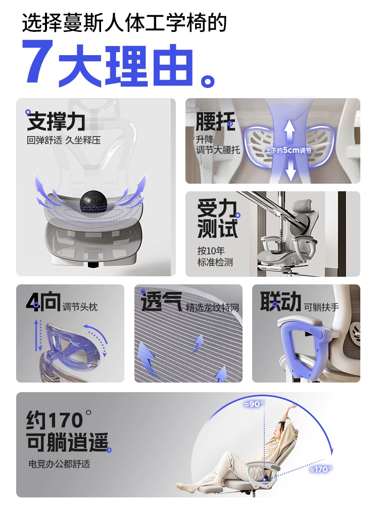 Эргономичное кресло может лежать удобно сидя долго