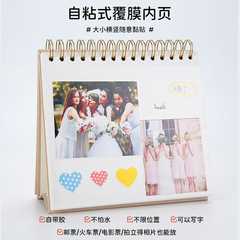 Amazon Bestselling Calendar Self-Adhesive Ring Album High-Quality Thick Handmade Photo Album Scrapbook Card Album Wholesale