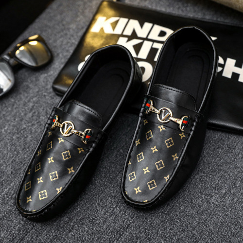 European station men's shoes 23 spring new men's beanie shoes casual shoes men's slip-on lazy driving shoes