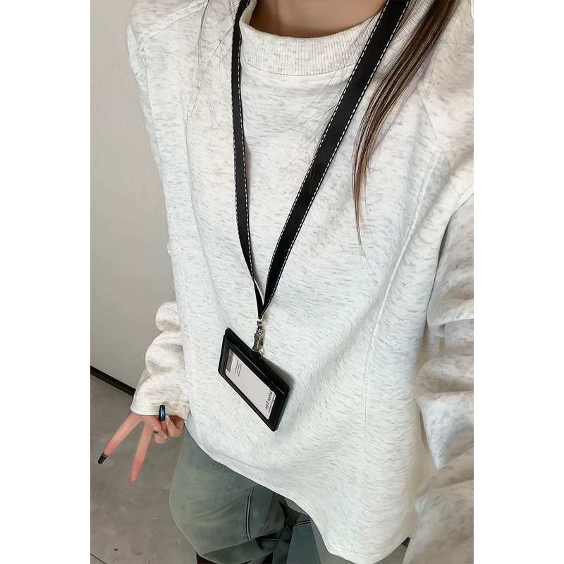 Trendy American-style Deconstructed Patchwork Long-sleeve T-shirt, Autumn Vintage Versatile Loose Casual Top_voghion.com