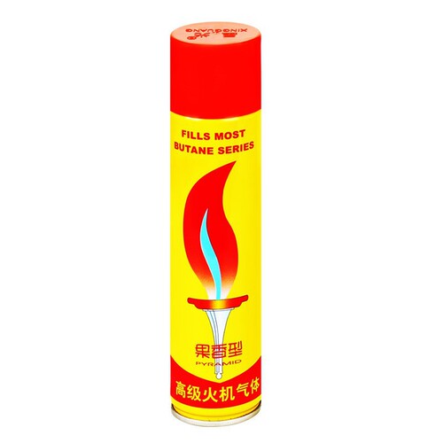 Gas tank butane 152ml 200ml fruity lighter general purpose gas inflatable lighter