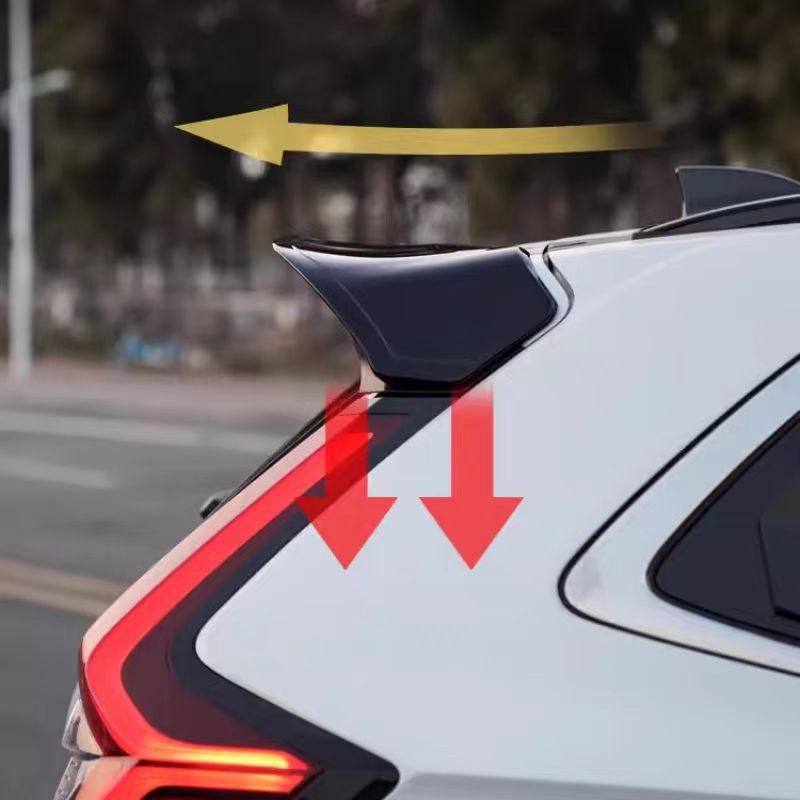 Suitable for 23-25 Honda Crv Hao Ying Rear Wing Modification, No-Drill Roof Wing, Wind Deflector, Car Exterior Decoration Parts