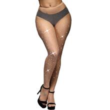 F 43144 Thin Mesh Diamond Fishnet Stockings ϸ������������