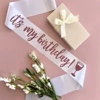 It's my birthday вечеринка золотое слово плечевые ремни этикет день рождения свадьба праздничная девушка ремни