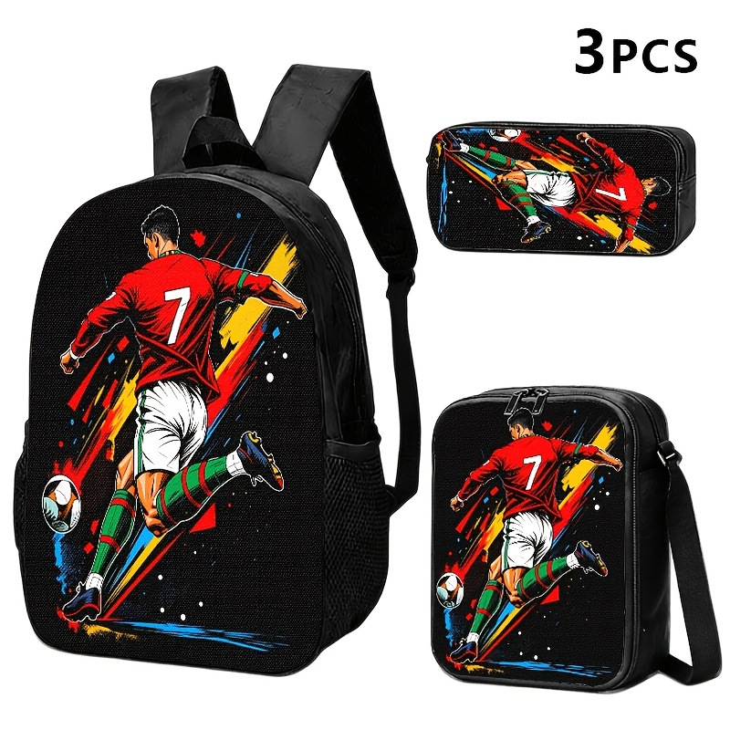 Venta caliente transfronteriza mochila de dibujos animados sin tema mochila escolar para estudiantes de primaria y secundaria mochila de gran capacidad bolsa de hombro bolsa de lápices