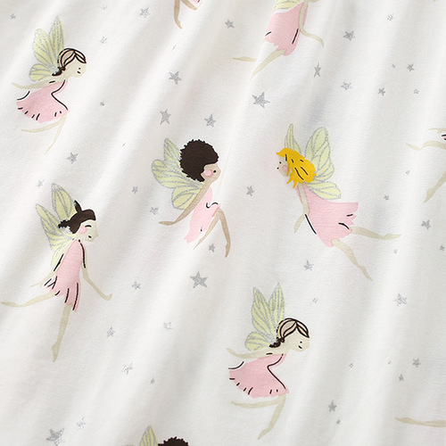 malwee girls dress summer new style European and American children's printed short-sleeved children's dress princess dress