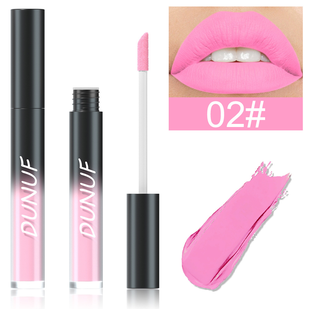 Check it out! Link Disclaimer - Exclusive for Foreign trade :DUNUF 32-color Multi-purpose matte long-lasting Lip gloss undefined