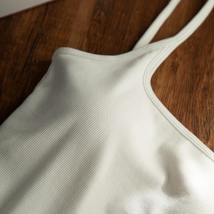 French-Style Slim-Fit Camisole with Chest Pads for Women, 2026 New Model, Suitable for Summer, Can Be Worn as an Outerwear or Innerwear, Beautiful Back Design, Integrated Bra, Base Layer French-Style Slim-Fit Camisole with Chest Pads for Women, 2026 New Model, Suitable for Summer, Can Be Worn as an Outerwear or Innerwear, Beautiful Back Design, Integrated Bra, Base Layer