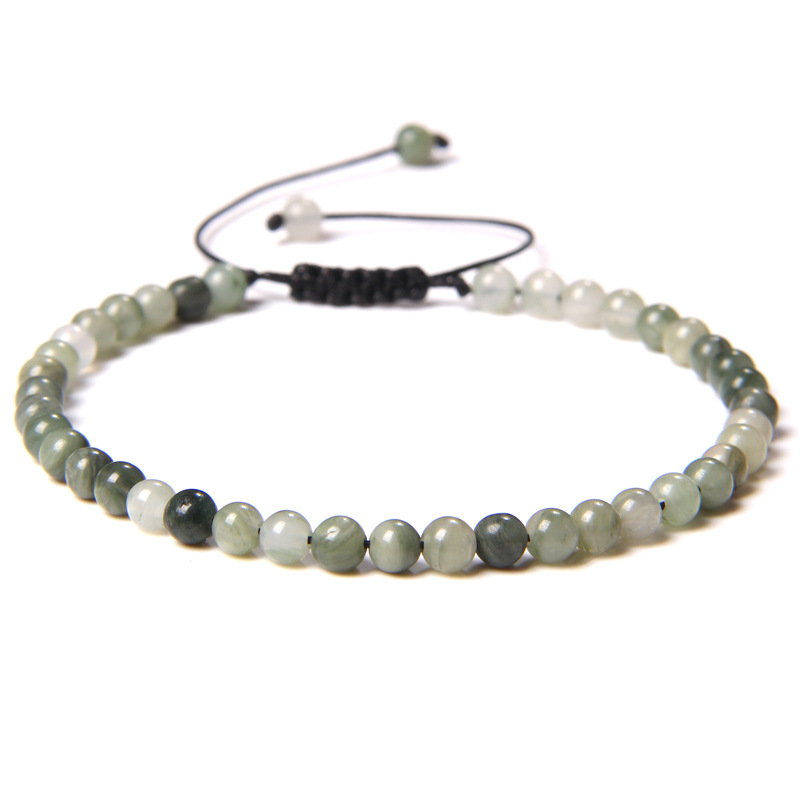 Fashion Solid Color Natural Stone Beaded Bracelets display picture 1