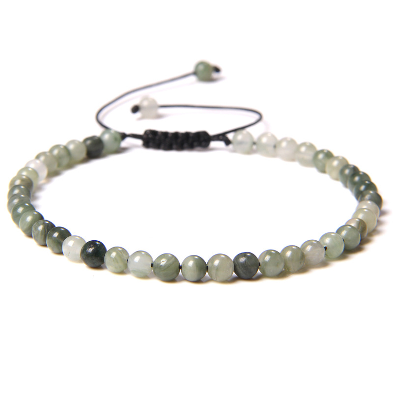 Fashion Solid Color natural stone Beaded Bracelets 1 Piece