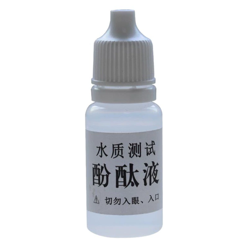 10 мл индикатор фенолфталеина обнаружения качества щелочной воды Щелочная кислота проявителя бесцветная