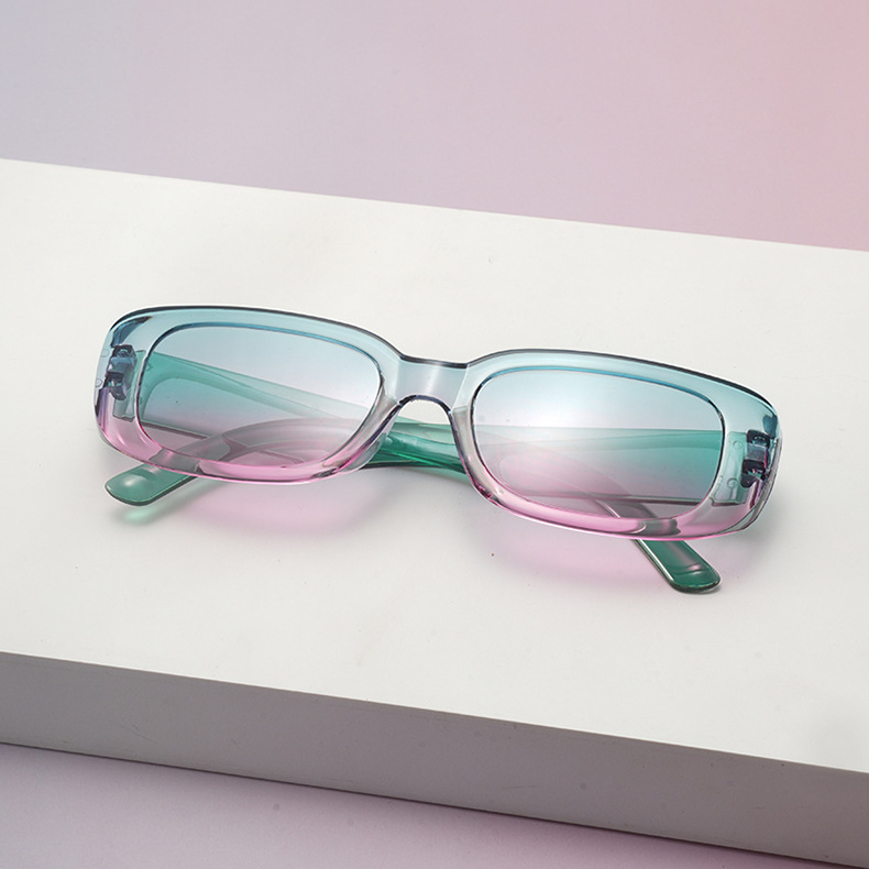 Gafas de sol cuadradas UV400 para hombre y mujer image 46