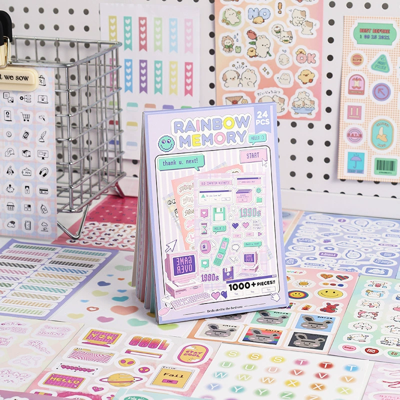 Cartoon sticker, stickers, print